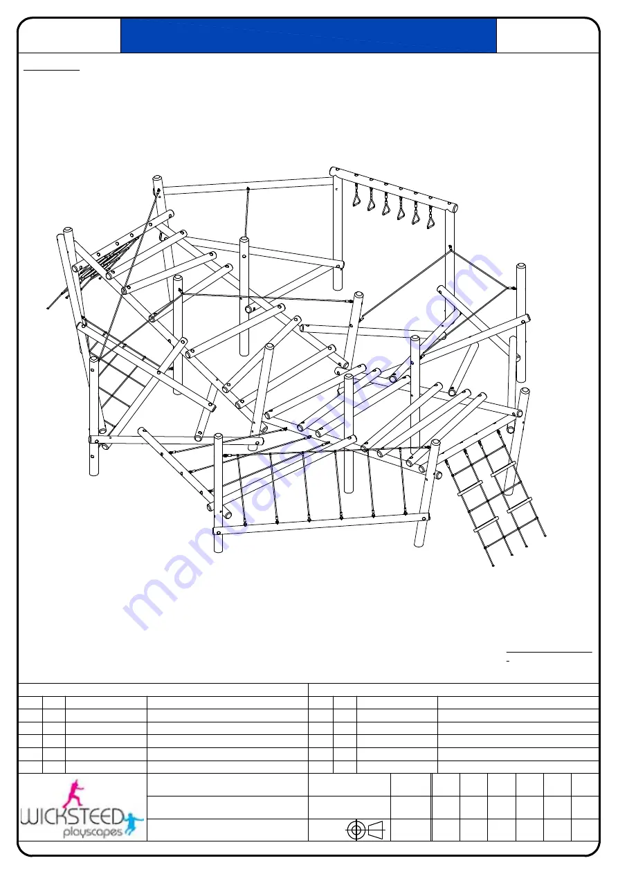 Wicksteed PICK UP STICKS TWELVE Скачать руководство пользователя страница 5