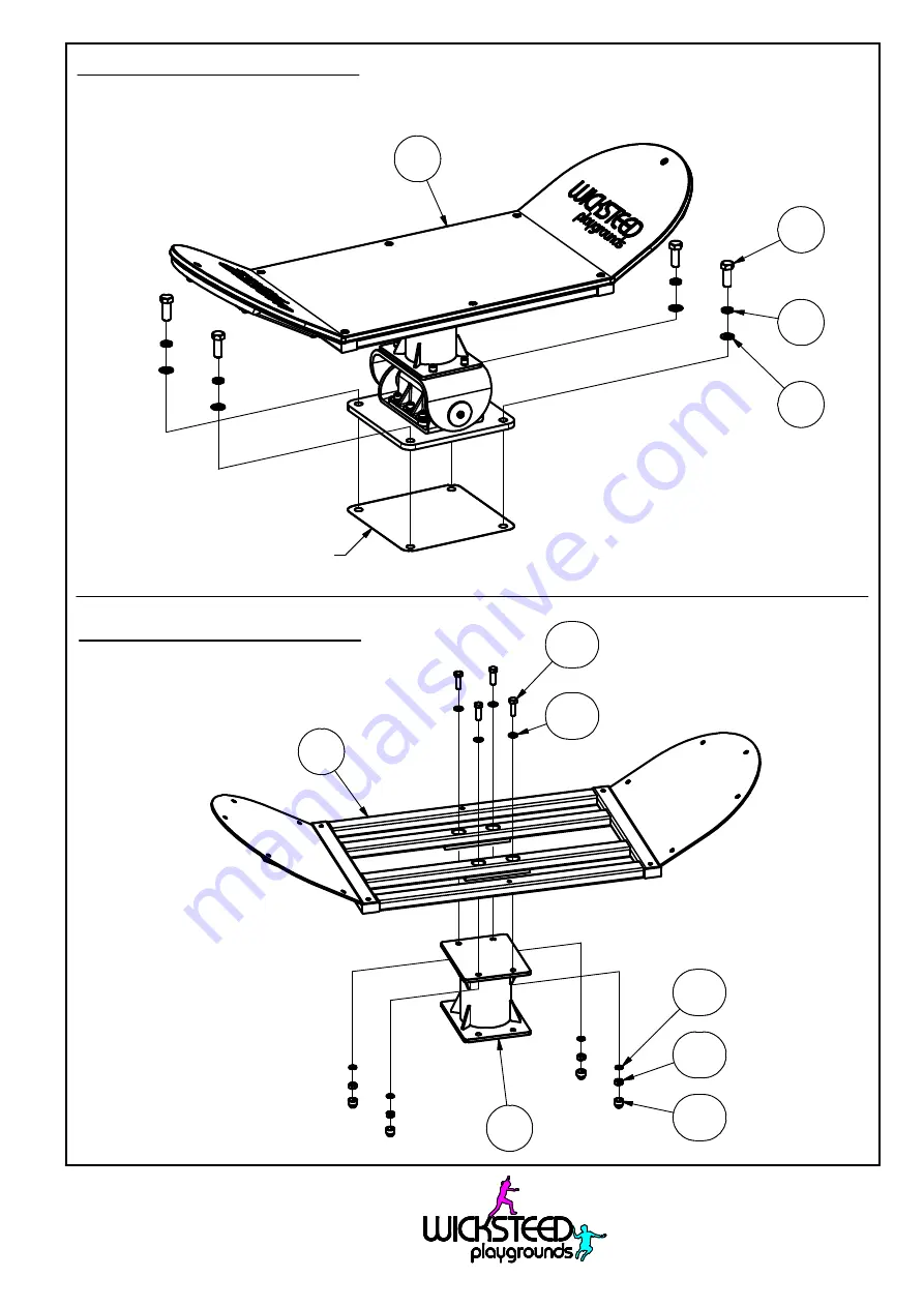 Wicksteed Rockerplay Buddy Board Скачать руководство пользователя страница 5