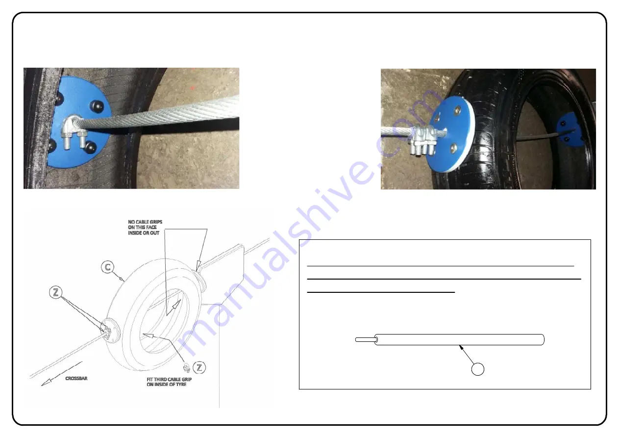 Wicksteed TRADITIONAL 30M CABLE RUNWAY Manual Download Page 11