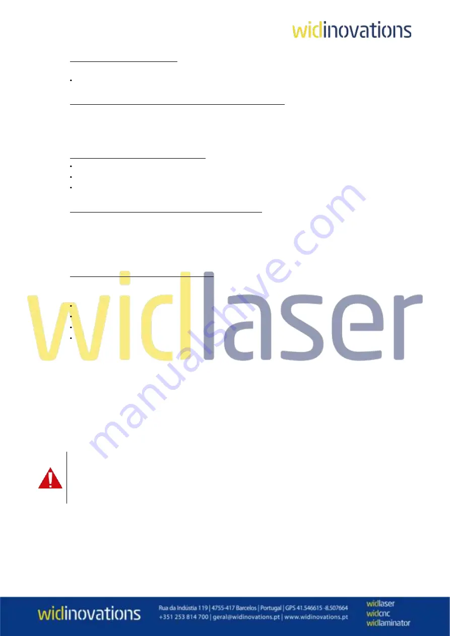 Widinovations widlaser C1000 User Manual Download Page 10