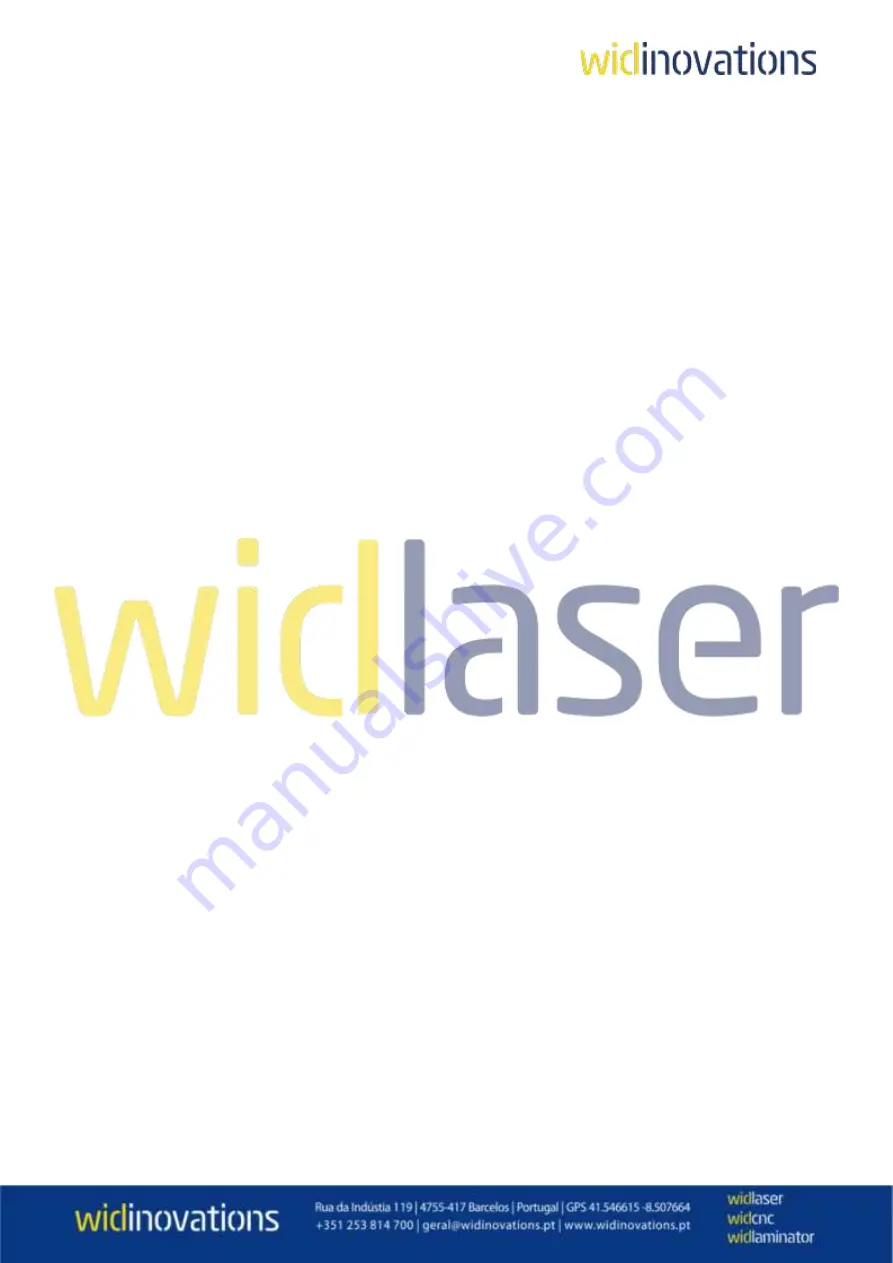 Widinovations widlaser C1000 Скачать руководство пользователя страница 41