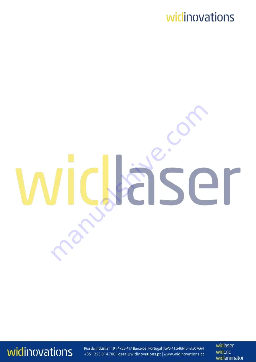 Widinovations Widlaser C500 Скачать руководство пользователя страница 39