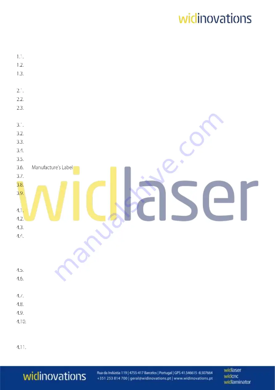 Widinovations Widlaser C900 Скачать руководство пользователя страница 3