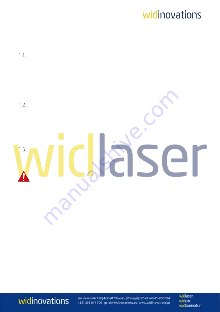 Widinovations Widlaser C900 Скачать руководство пользователя страница 5