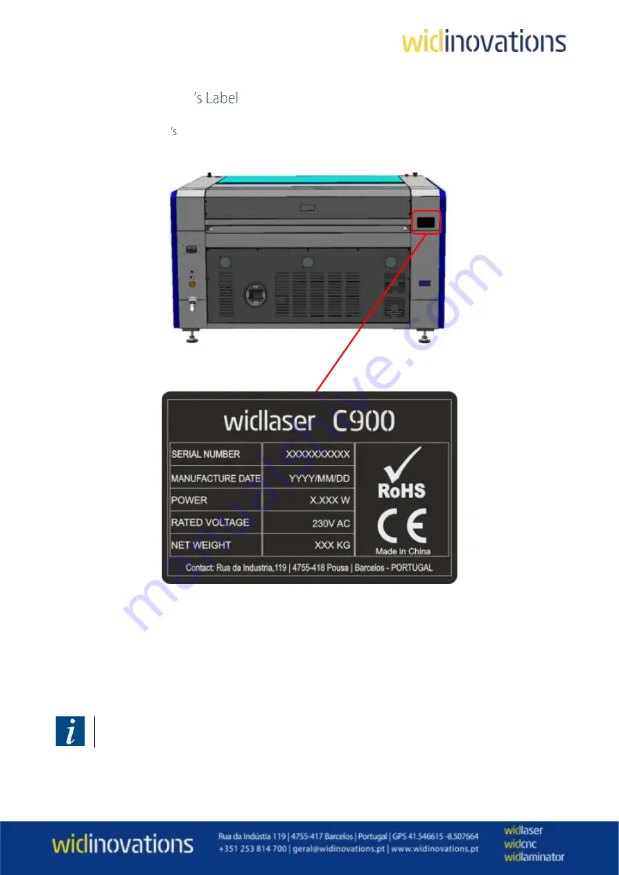 Widinovations Widlaser C900 Скачать руководство пользователя страница 14