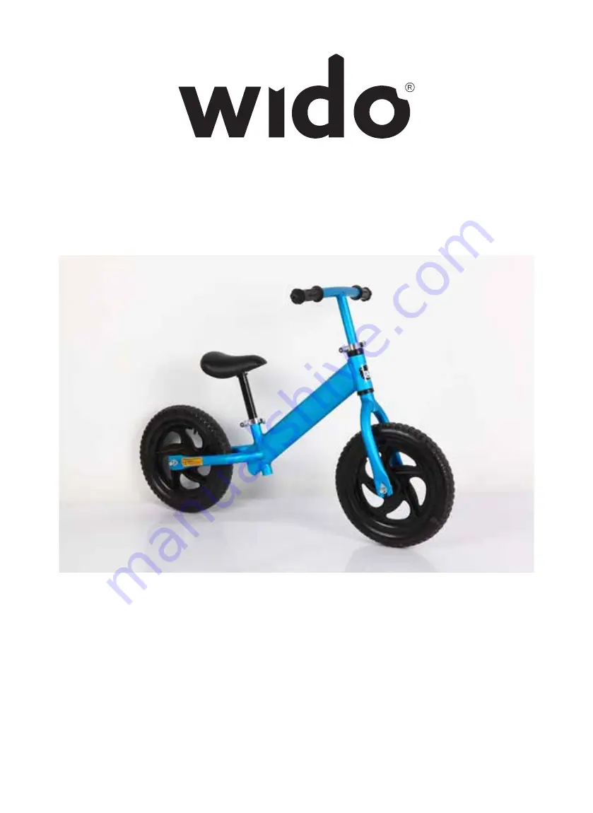 Wido BBIKEG Скачать руководство пользователя страница 1