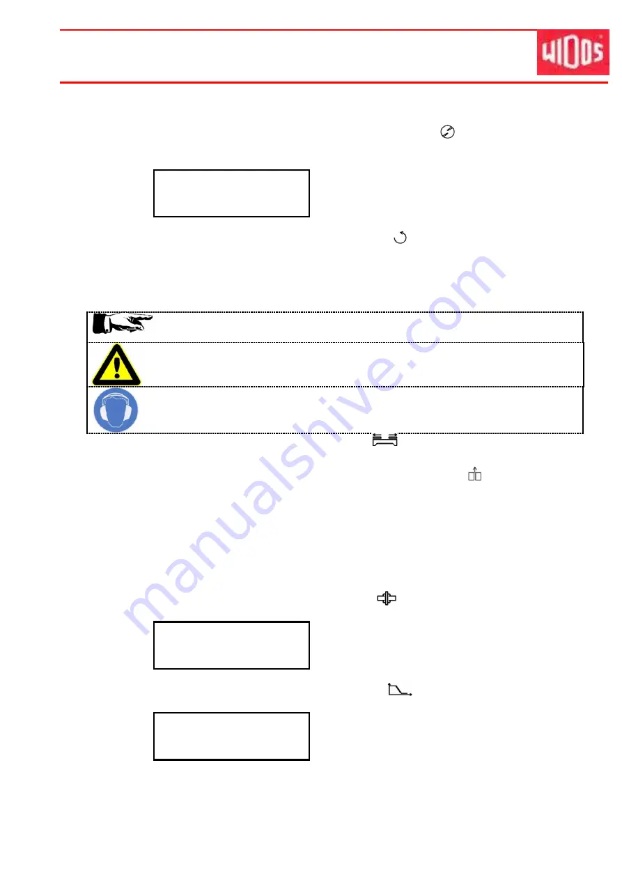 widos 7000 WM Working Instructions Translation Download Page 47