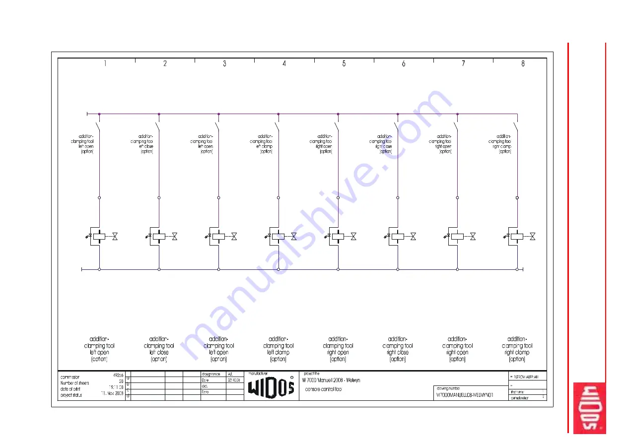 widos 7000 WM Working Instructions Translation Download Page 91