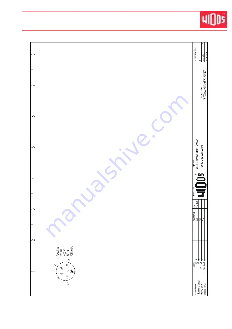 widos 7000 WM Working Instructions Translation Download Page 98