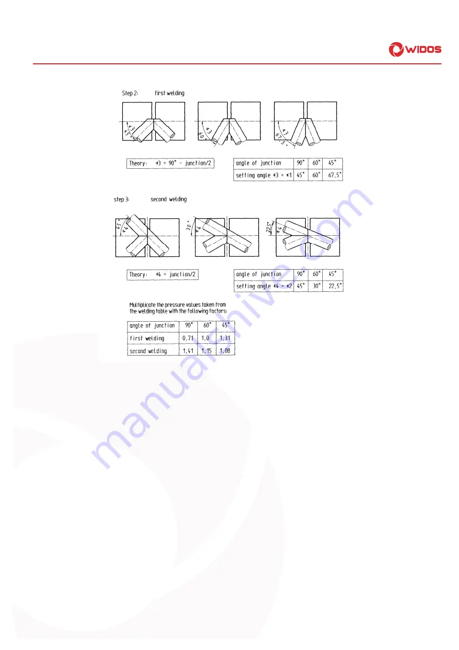 widos 8000 WM SPA Working Instructions Translation Download Page 65