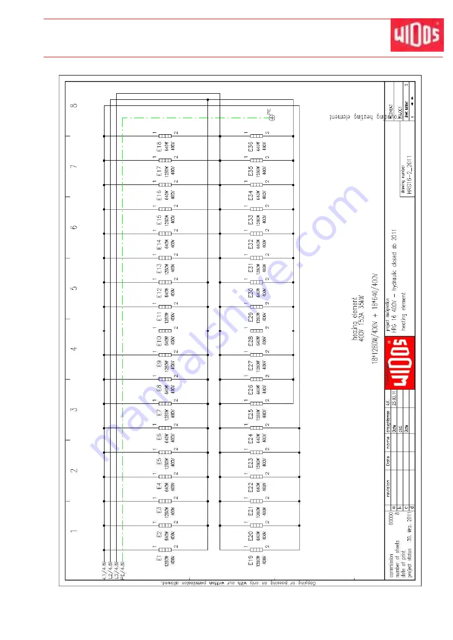 widos HRG 16, Segment Скачать руководство пользователя страница 39