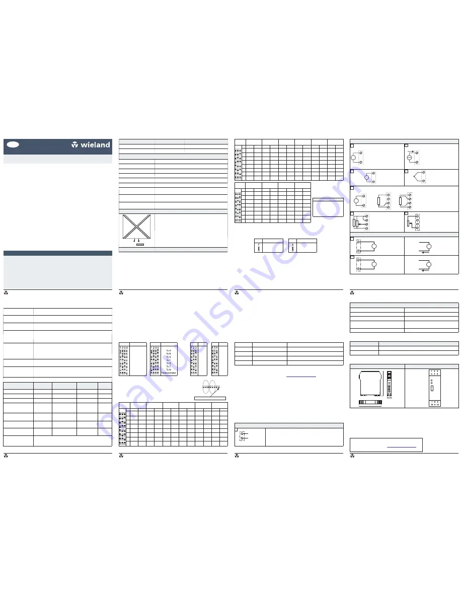 Wieland cores C2 MB-A Installation Manual Download Page 2