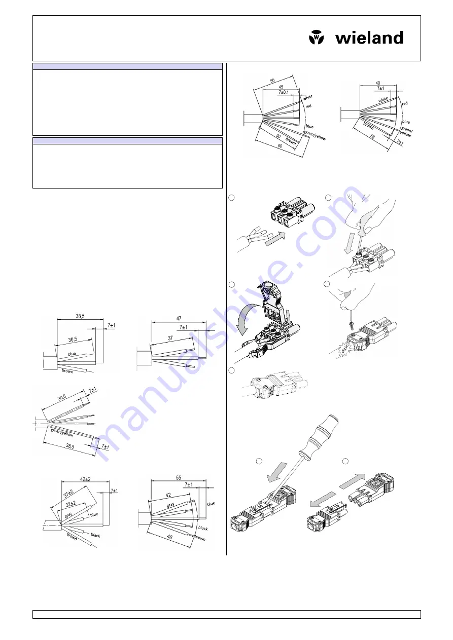 Wieland gesis GST18 Series Installation Instructions Download Page 2