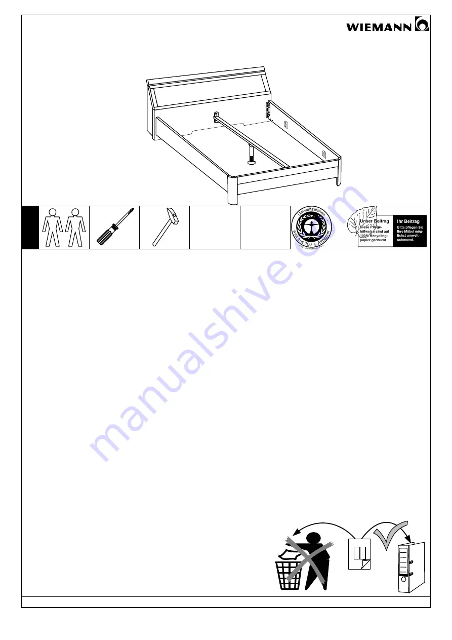 WIEMANN Lissabon Manual Download Page 1