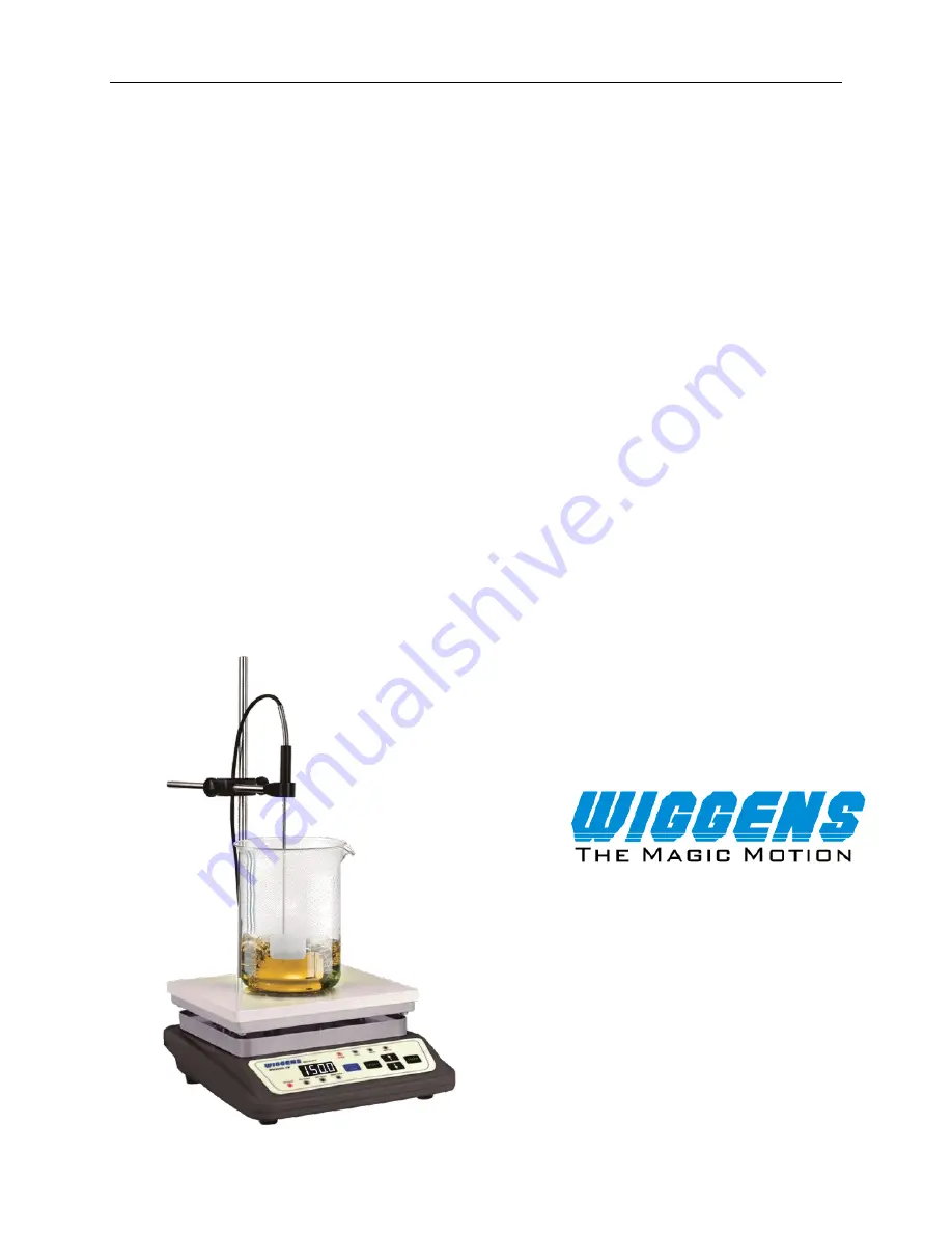 Wiggens WH200D-1K Operating Manual Download Page 1