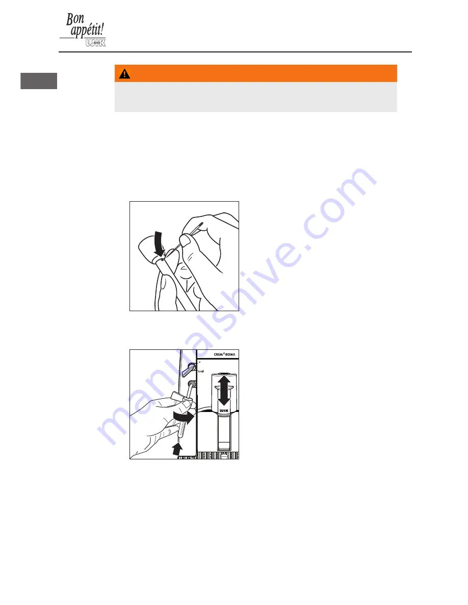 WIK cremaroma cam 52 d Instruction Manual Download Page 40