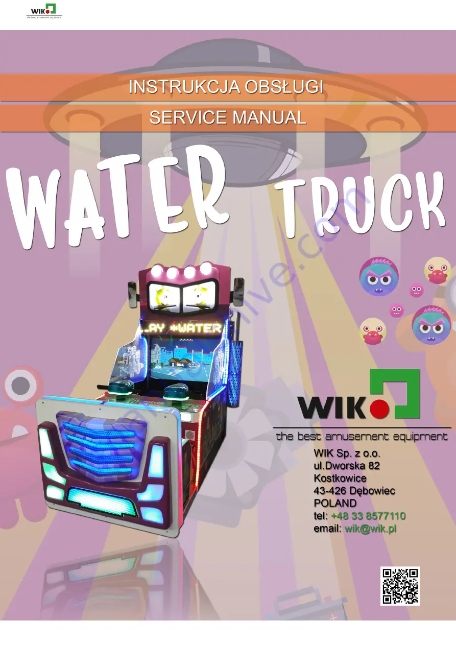 WIK WATER TRUCK Service Manual Download Page 1