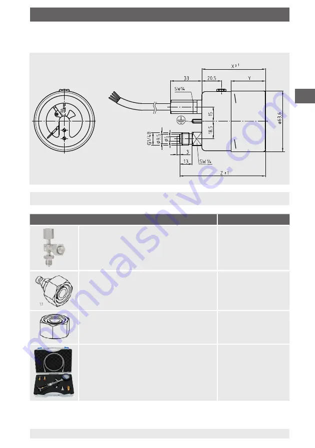 WIKA GDM-63 Operating Instructions Manual Download Page 21