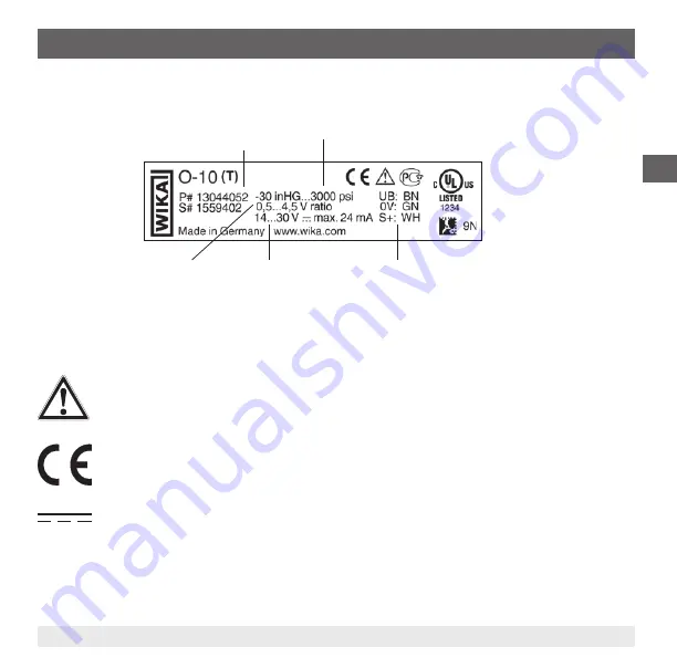 WIKA O-10 (5) Operating Instructions Manual Download Page 33