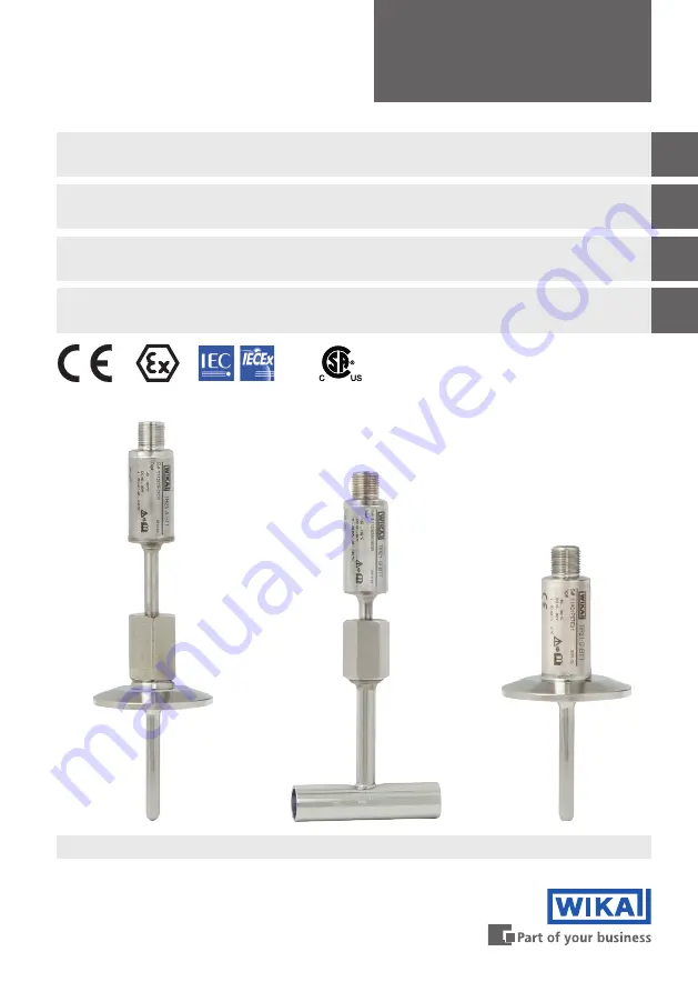 WIKA TR21-A Скачать руководство пользователя страница 1