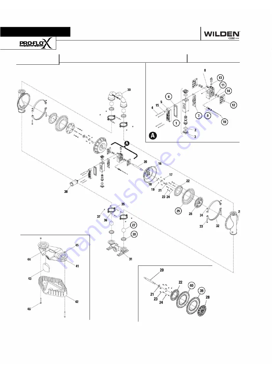 Wilden Original PX15 Operation & Maintenance Manual Download Page 28