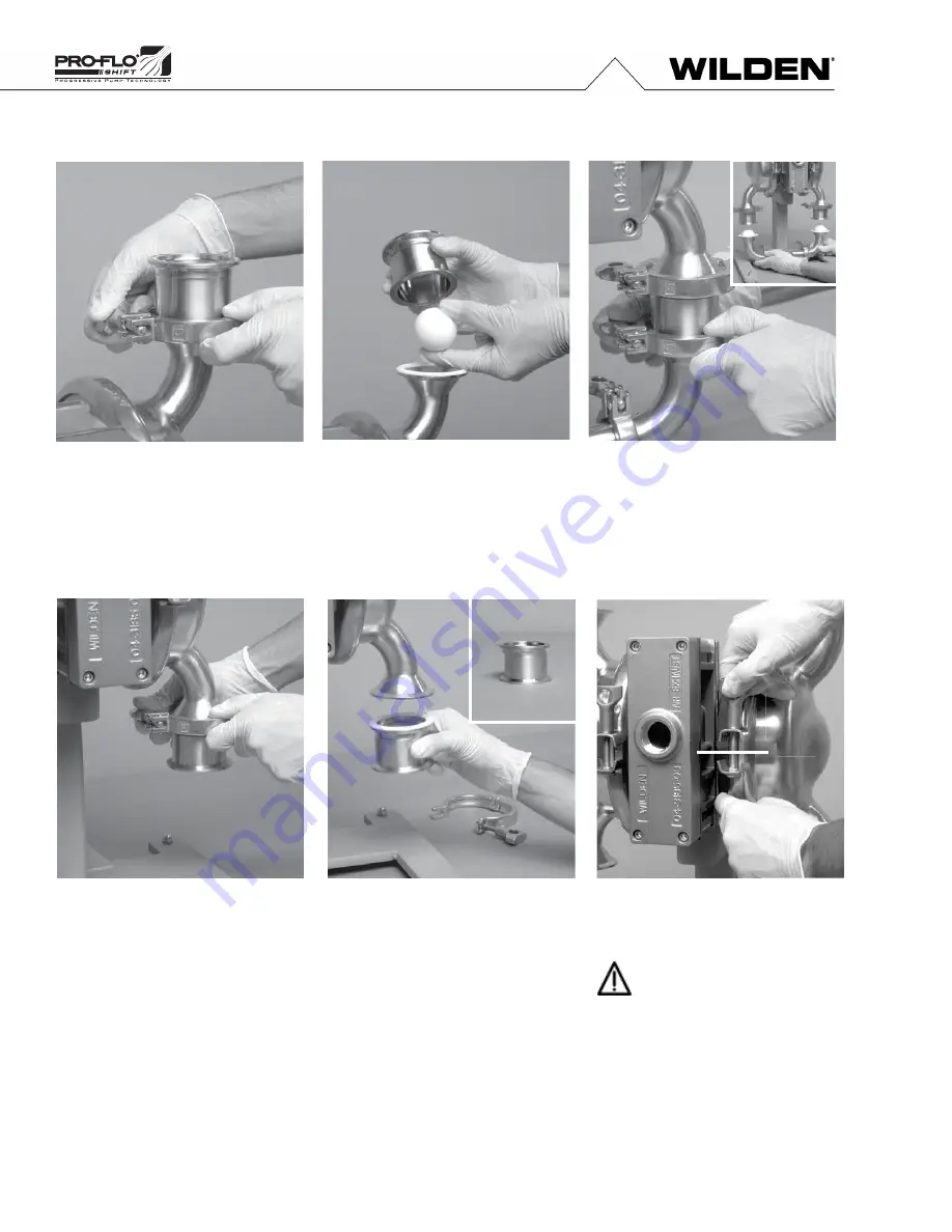 Wilden Saniflo PS4 Hygienic Series Engineering, Operation & Maintenance Download Page 16