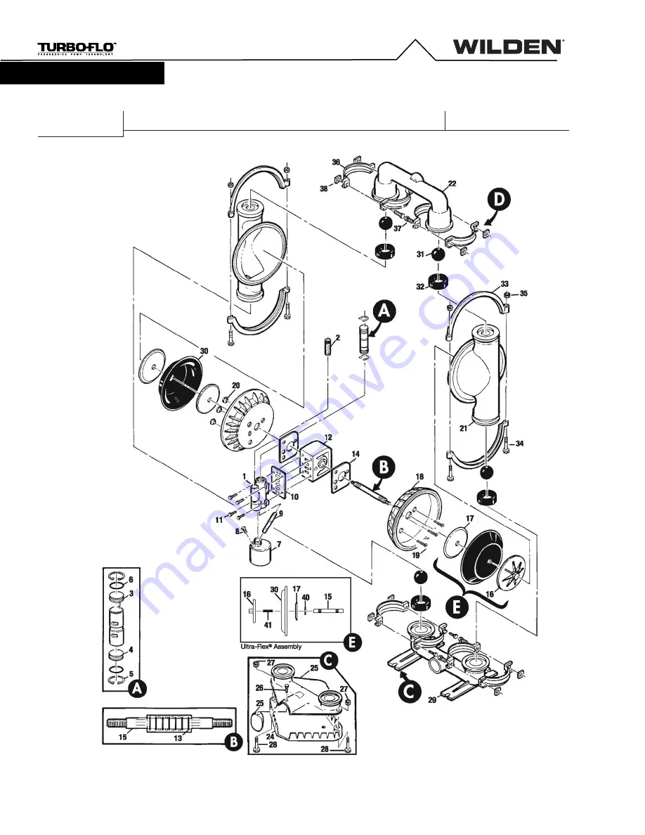 Wilden Turbo-Flo T8 Скачать руководство пользователя страница 23