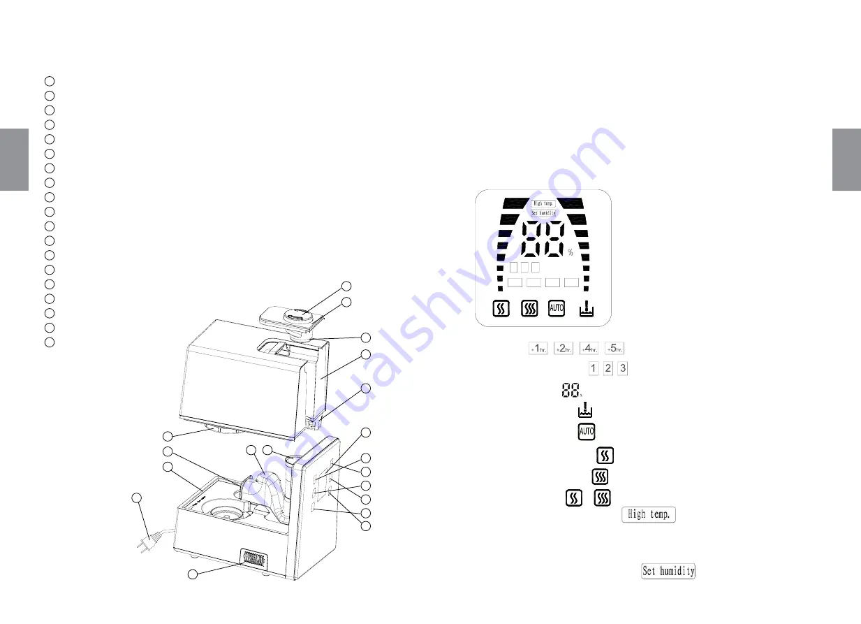 Wilfa HU-7W Operating Instructions Manual Download Page 11