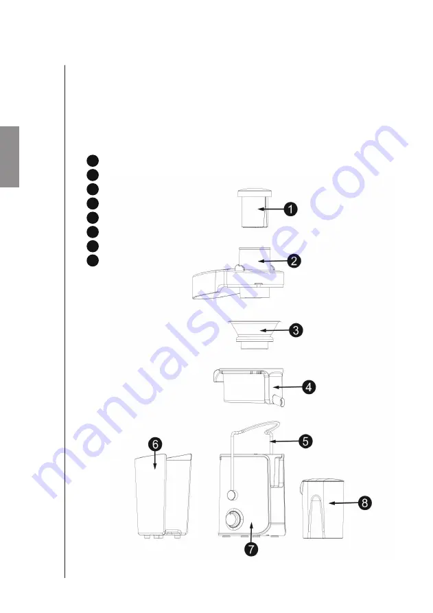 Wilfa SQUEEZY JEB-800S Operating Instructions Manual Download Page 16