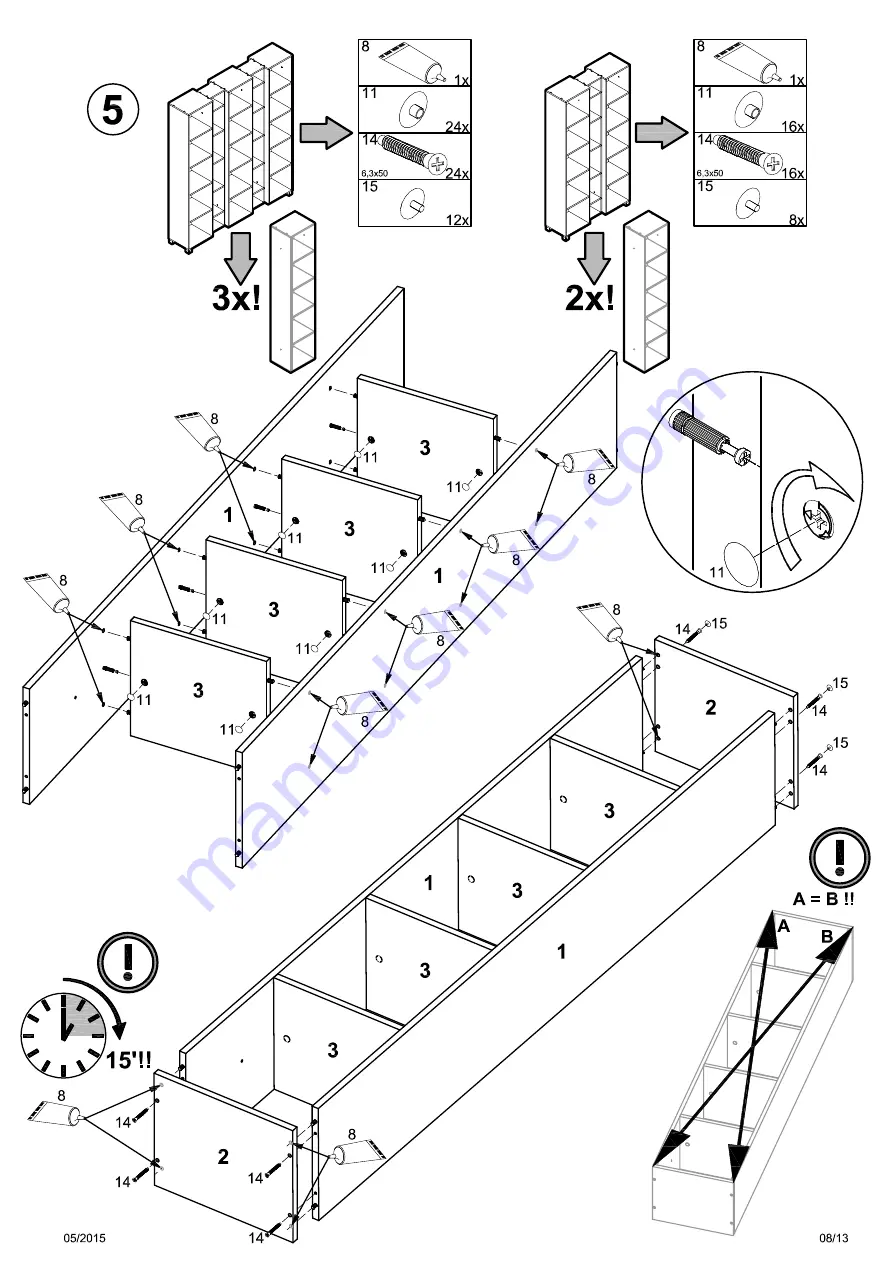 Wilhelm Schildmeyer Danu 629250 Assembly Instructions Manual Download Page 8