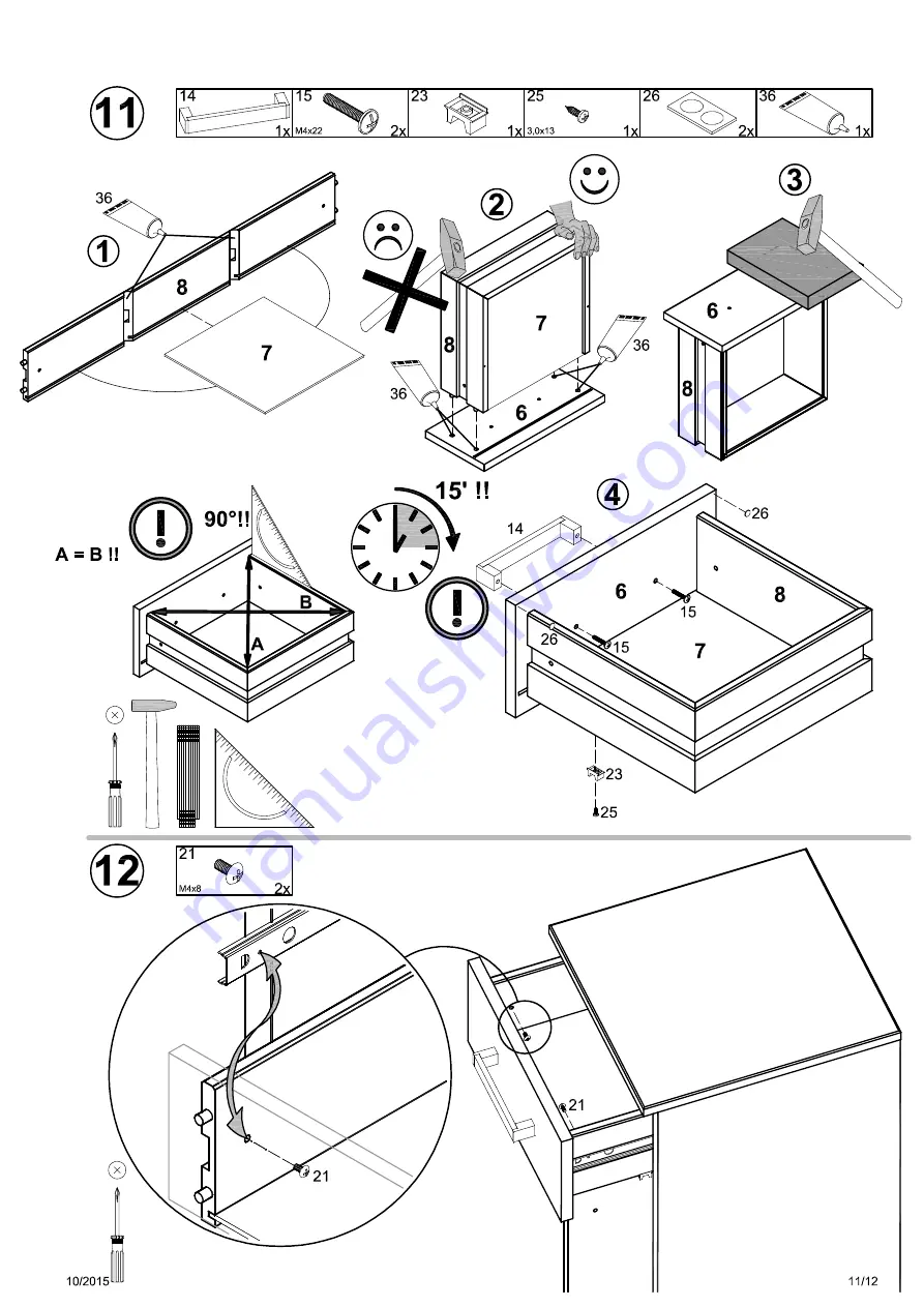 Wilhelm Schildmeyer Venlo 651150 Assembly Instructions Manual Download Page 11