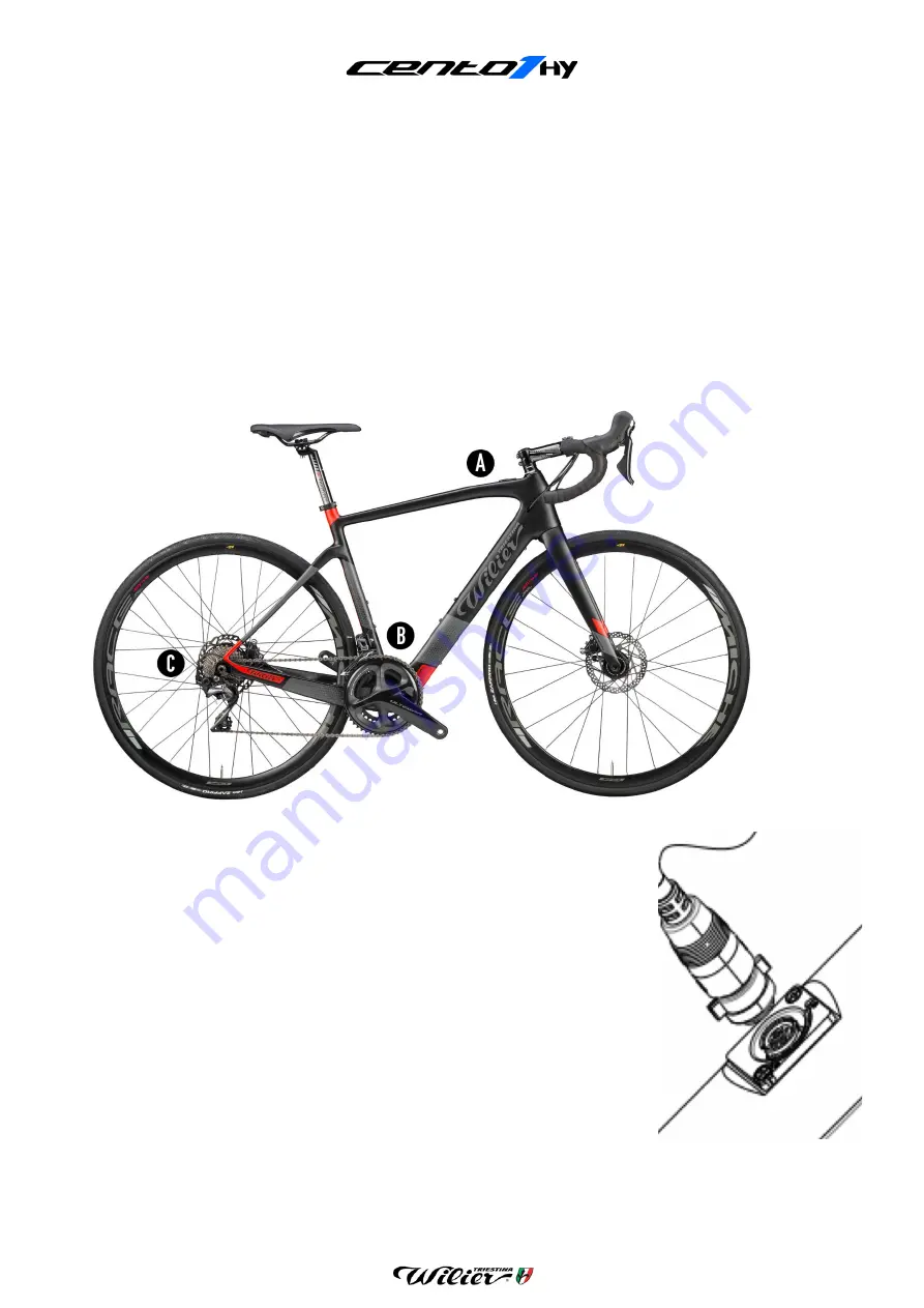 Wilier Cento1 Hybrid Quick Start For First Time Use Download Page 1