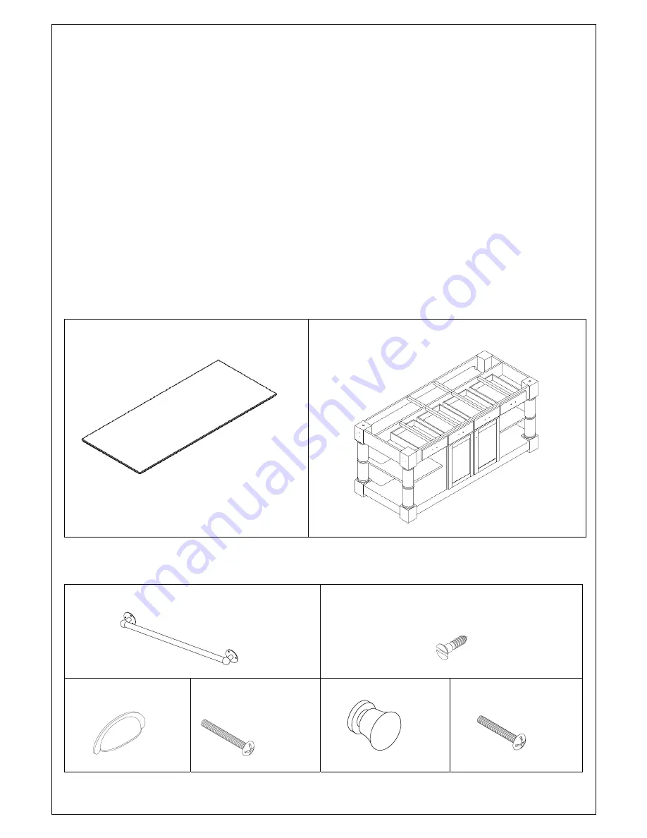 Williams-Sonoma BARRELSON KITCHEN ISLAND Assembly Instructions Download Page 2