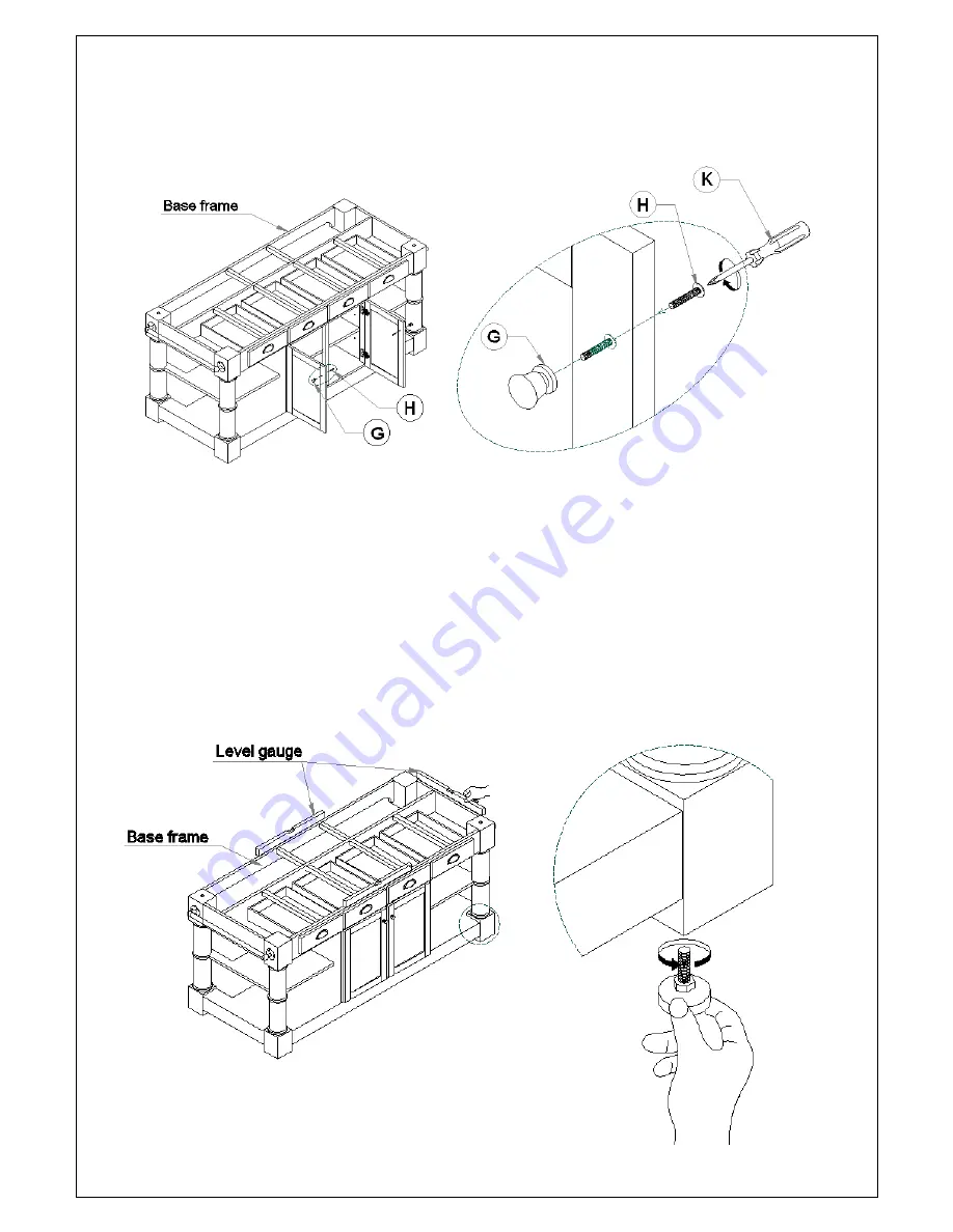 Williams-Sonoma BARRELSON KITCHEN ISLAND Assembly Instructions Download Page 4