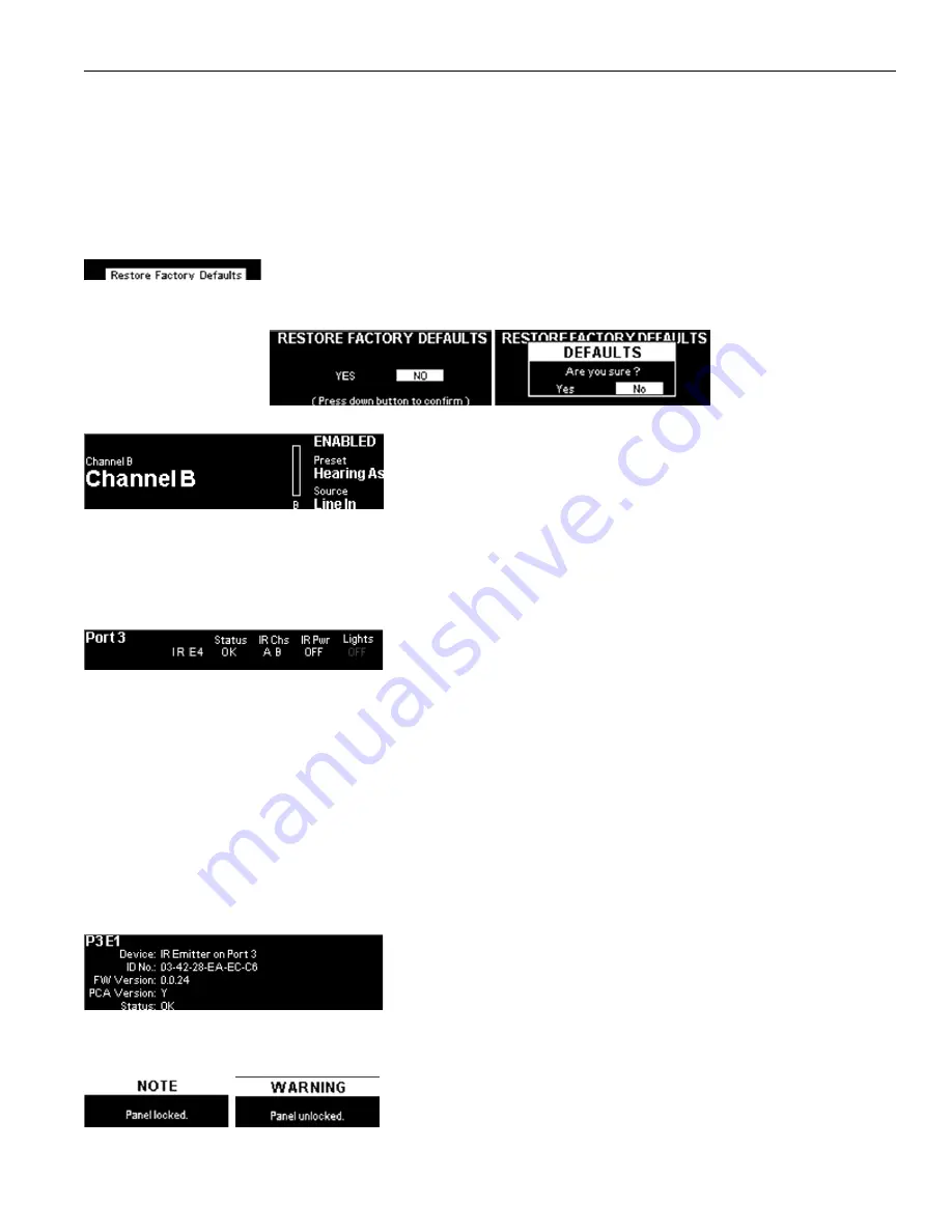 Williams Sound IR E4 User Manual Download Page 23