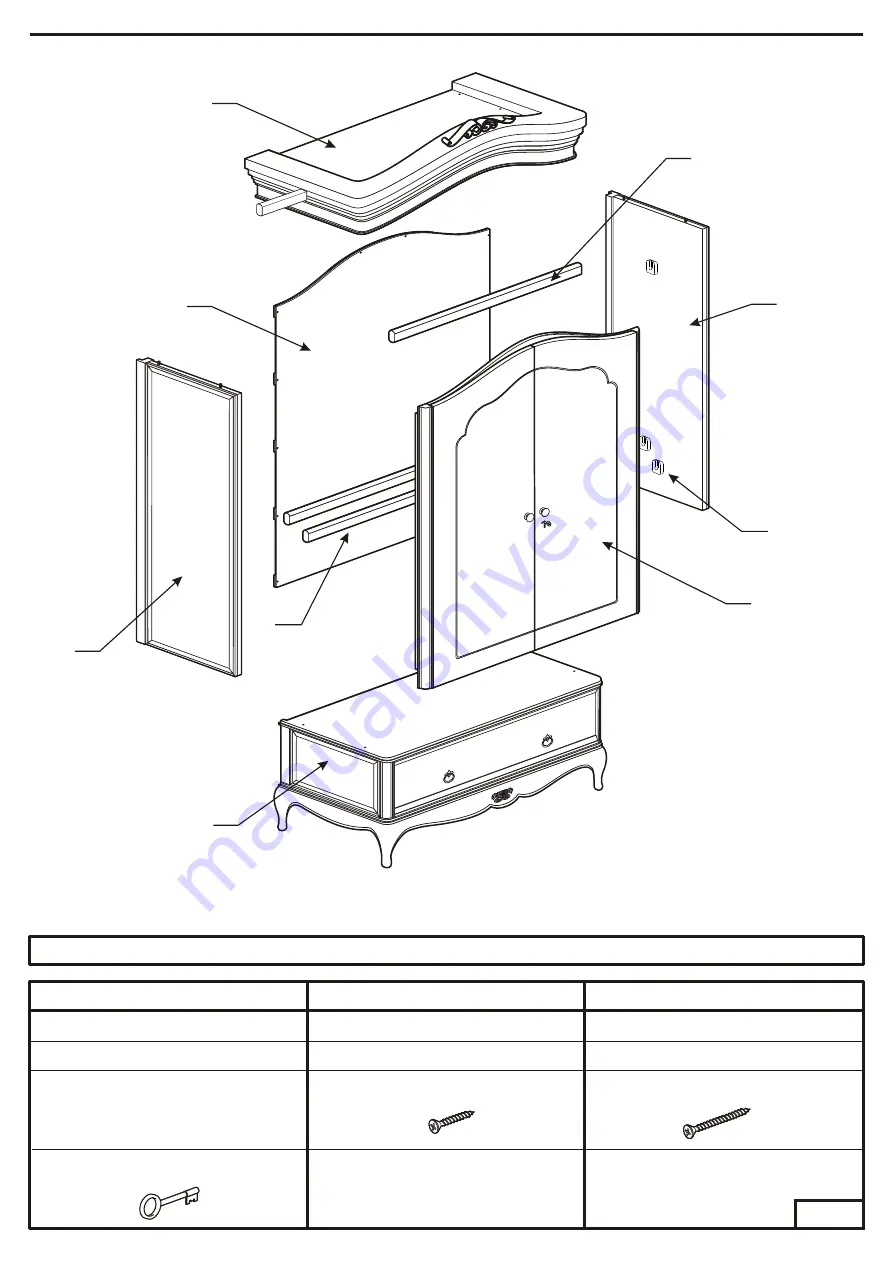 Willis & Gambier Etienne ET/1598G Step By Step Assembly Instructions Download Page 3