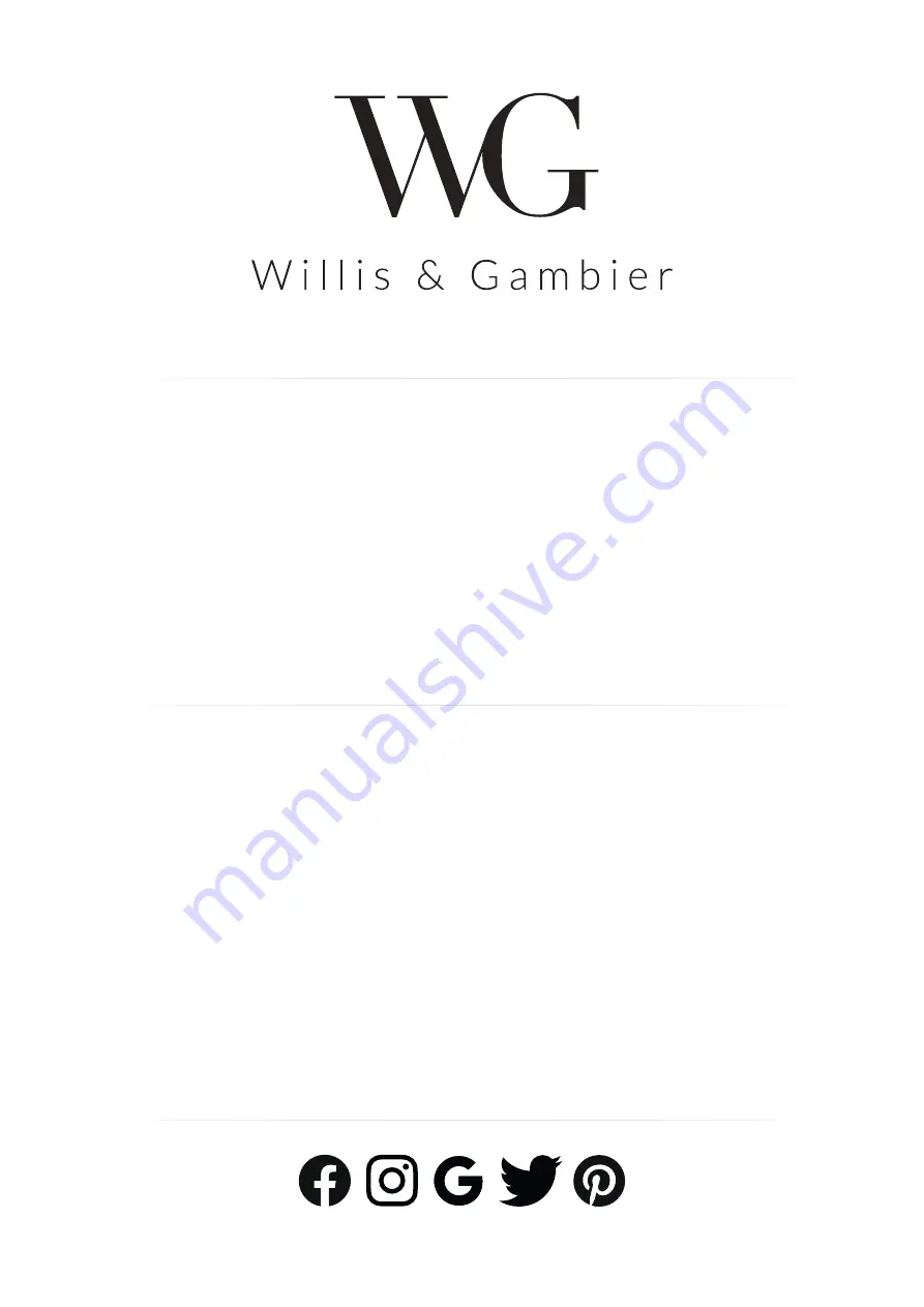 Willis & Gambier Ivory SD/1367W Скачать руководство пользователя страница 1