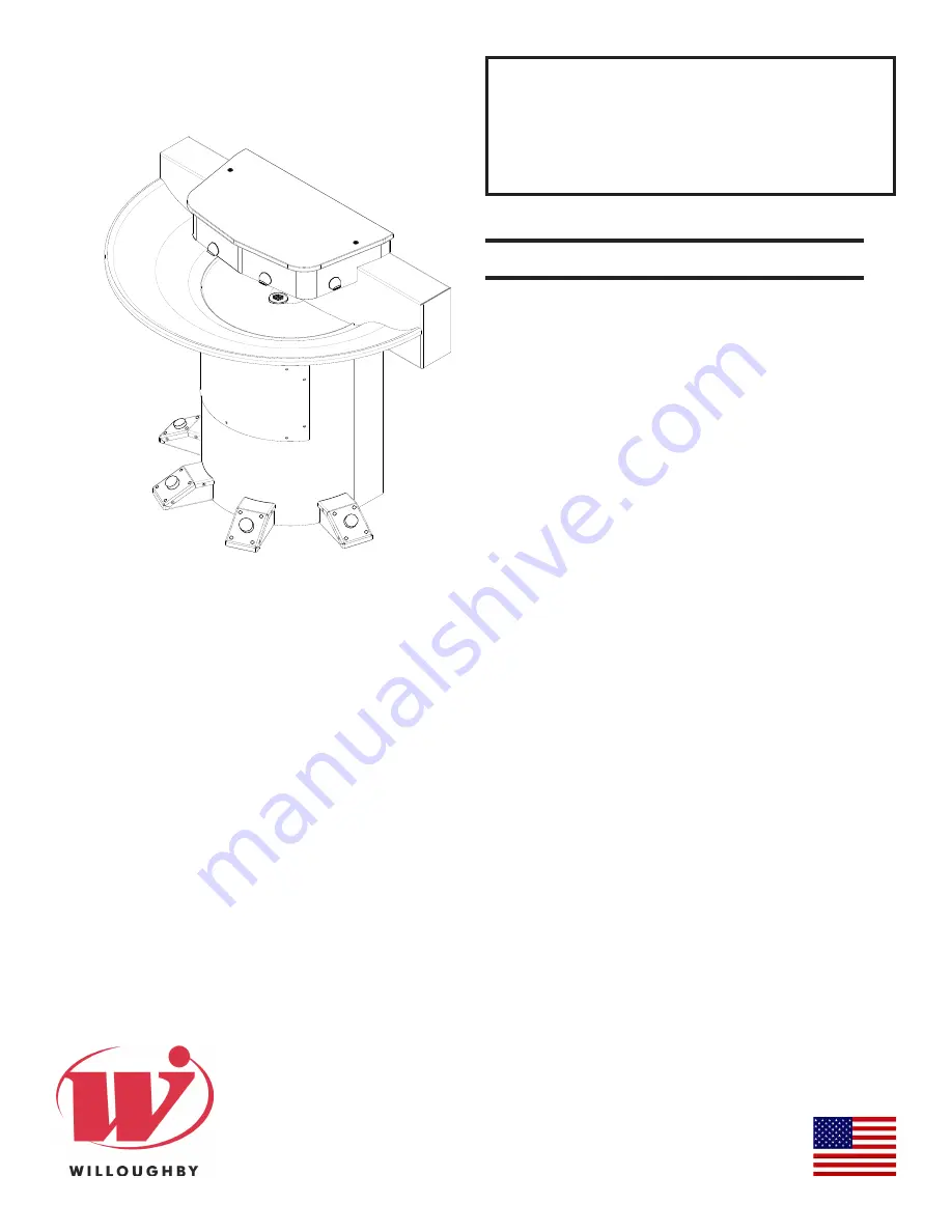 Willoughby Industries WWF-4203-PSL-FT Series Installation & Operation Manual Download Page 1