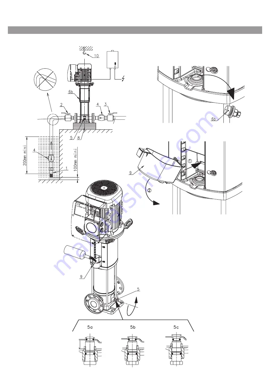 Wilo HELIX VE 1 Series Installation And Operating Instructions Manual Download Page 3