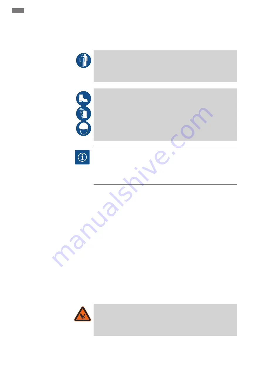 Wilo Padus PRO M08L/T039-540/A Installation And Operating Instructions Manual Download Page 16