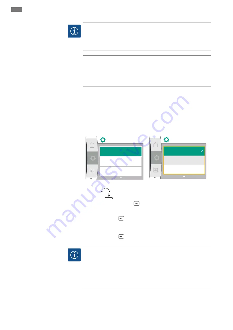 Wilo Yonos GIGA2.0-D Installation And Operating Instructions Manual Download Page 46