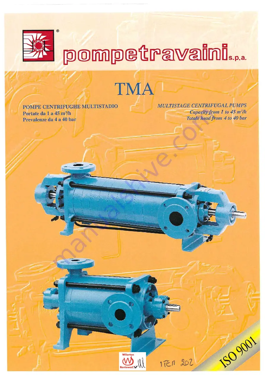 Wilorton Holding MK-C-10-BM SERIES Operation Manual Download Page 288