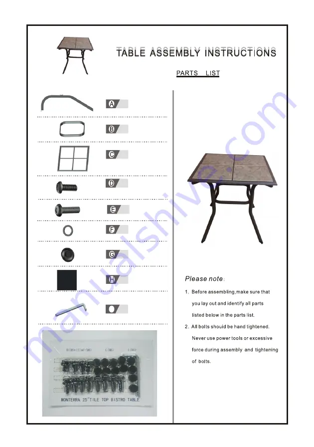 Wilson & Fisher CHESAPEAKE BL15029 Quick Manual Download Page 2