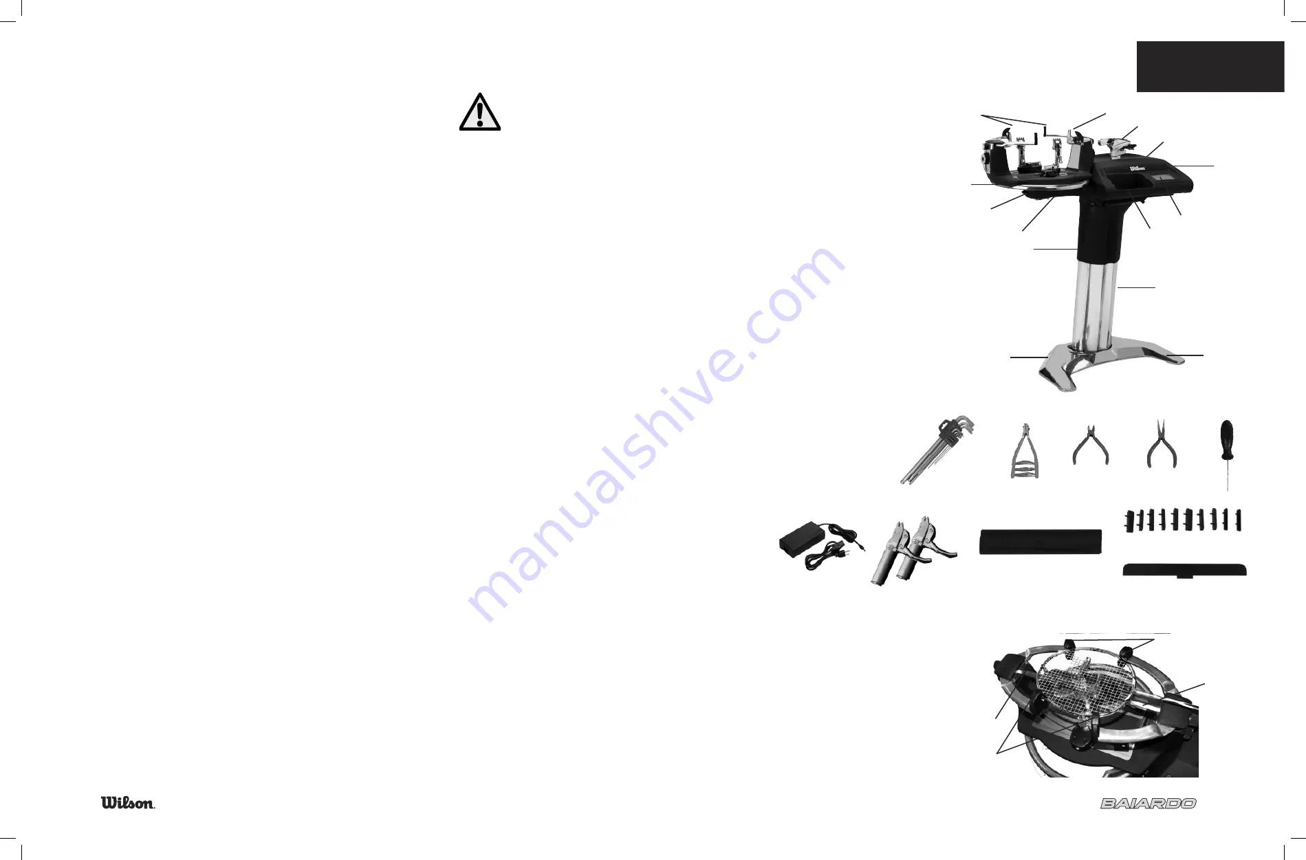 Wilson Electronics BAIARDO Operator'S Manual Download Page 3