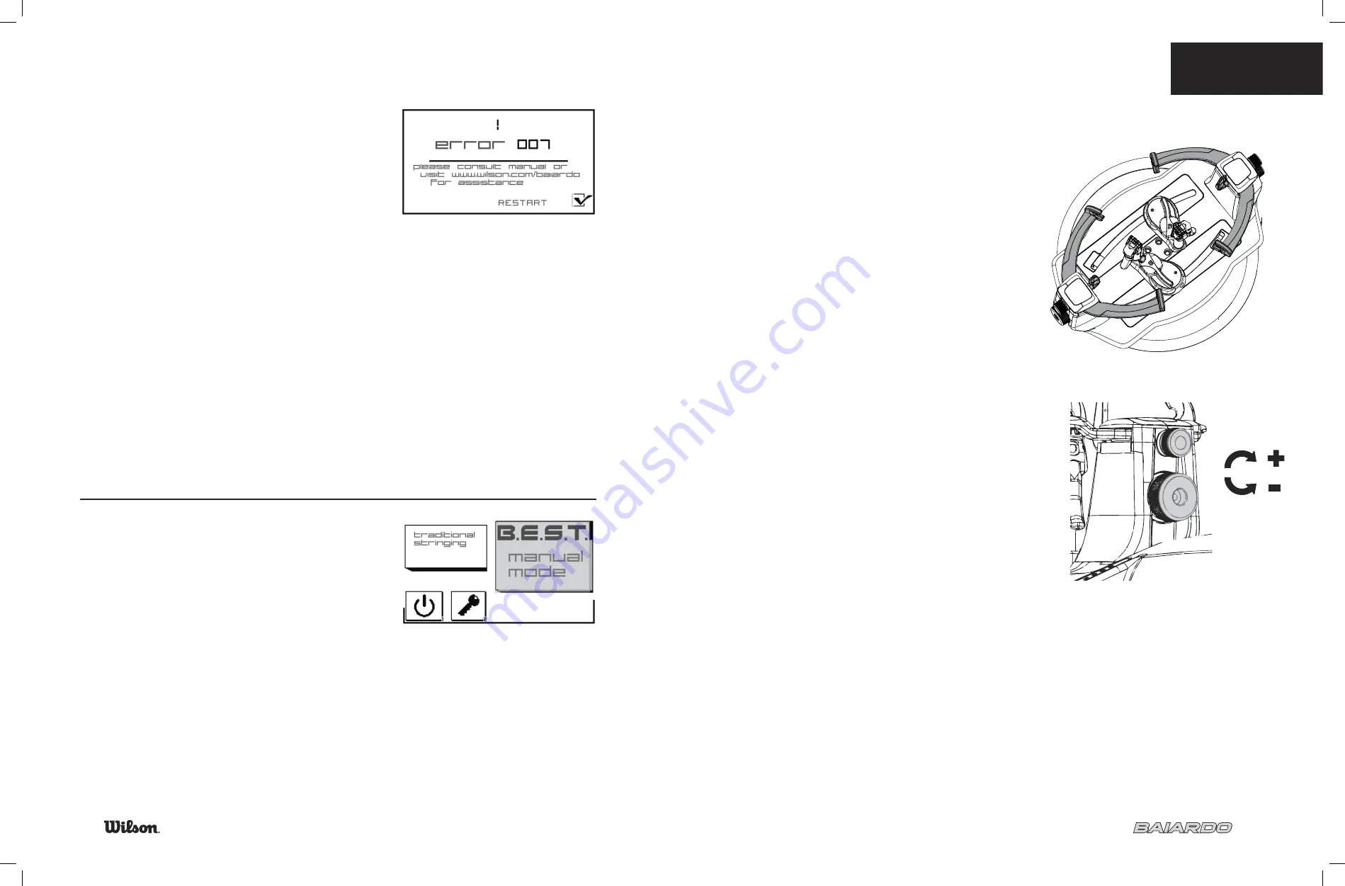 Wilson Electronics BAIARDO Operator'S Manual Download Page 5