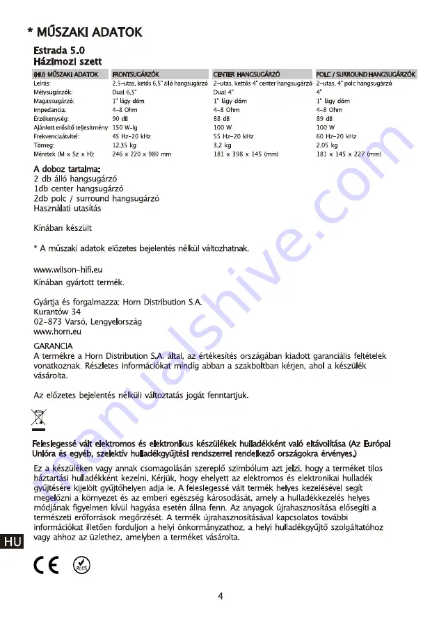 Wilson Electronics Estrada 5.0 User Manual Download Page 13