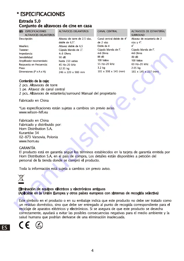 Wilson Electronics Estrada 5.0 User Manual Download Page 41