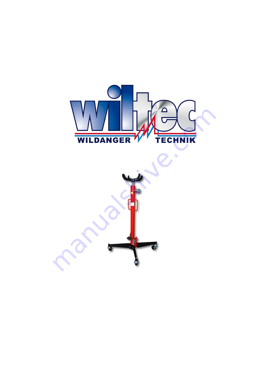 WilTec 50795 Operation Manual Download Page 1