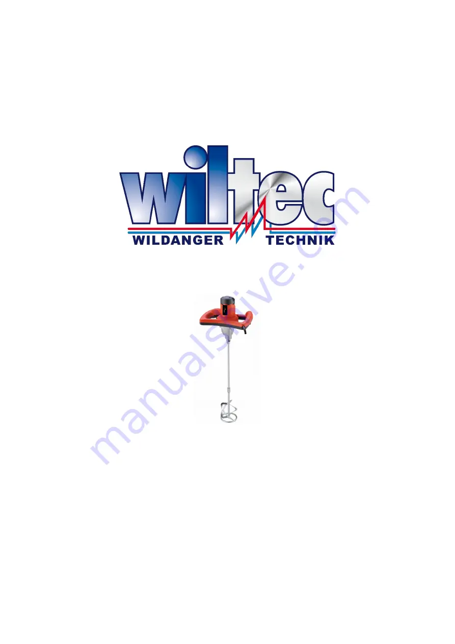 WilTec 62354 Operation Manual Download Page 1