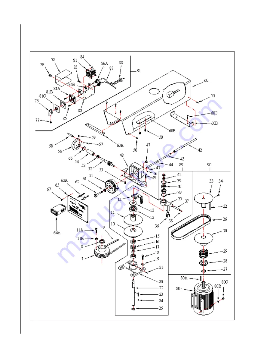 Wilton 2221VS Operating Instructions & Parts Manual Download Page 18